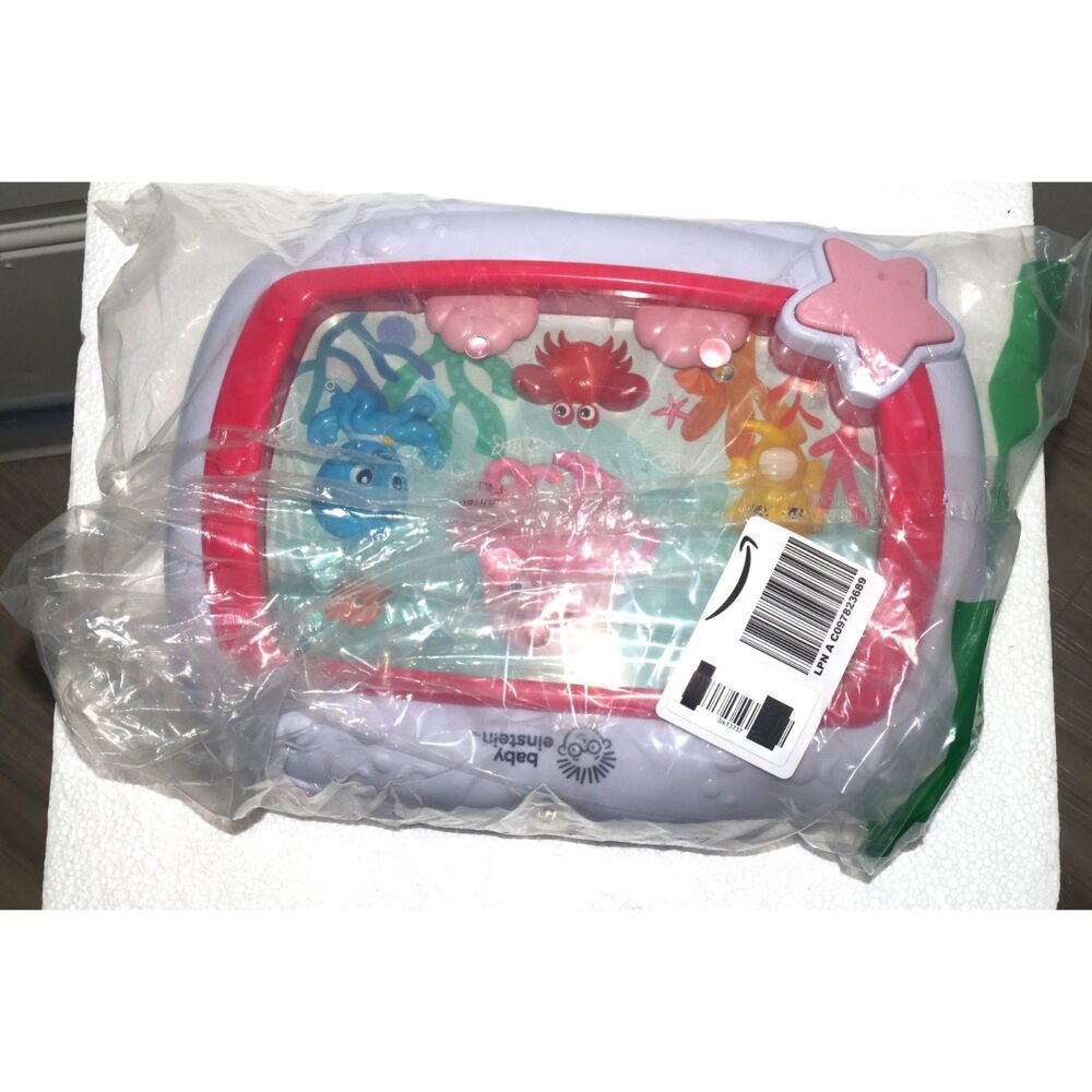 Baby Einstein Sea Dreams Soother Musical Crib Toy Sound Machine Pink